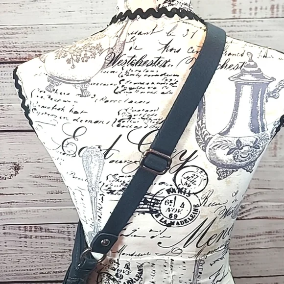 the sak blue pebbled leather crossbody - Picture 5 of 10